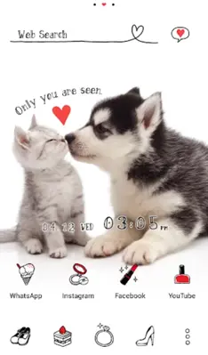 Puppy and Kitten +HOME android App screenshot 3